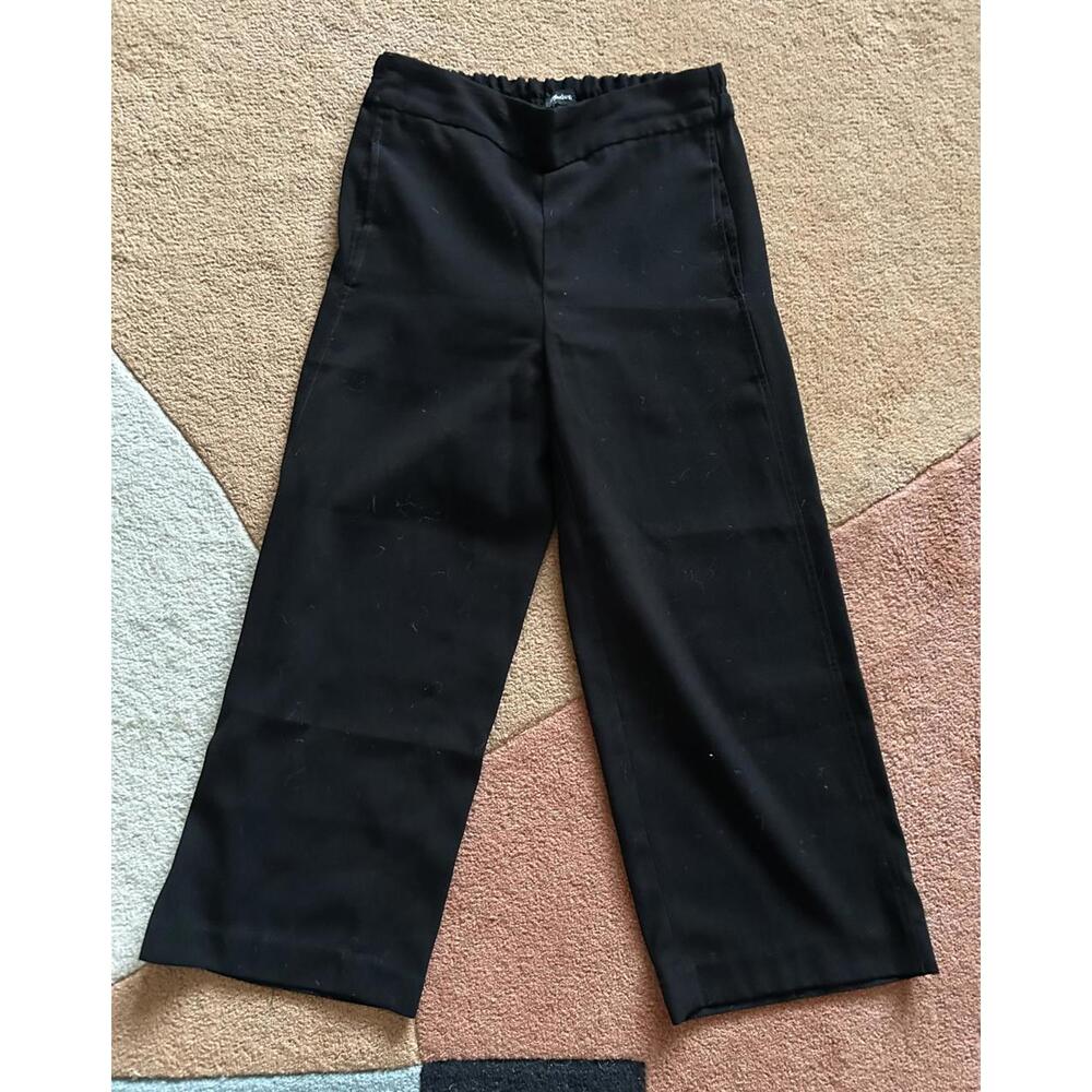 Madewell Women's Black Wide Leg Pants-size xs or 0